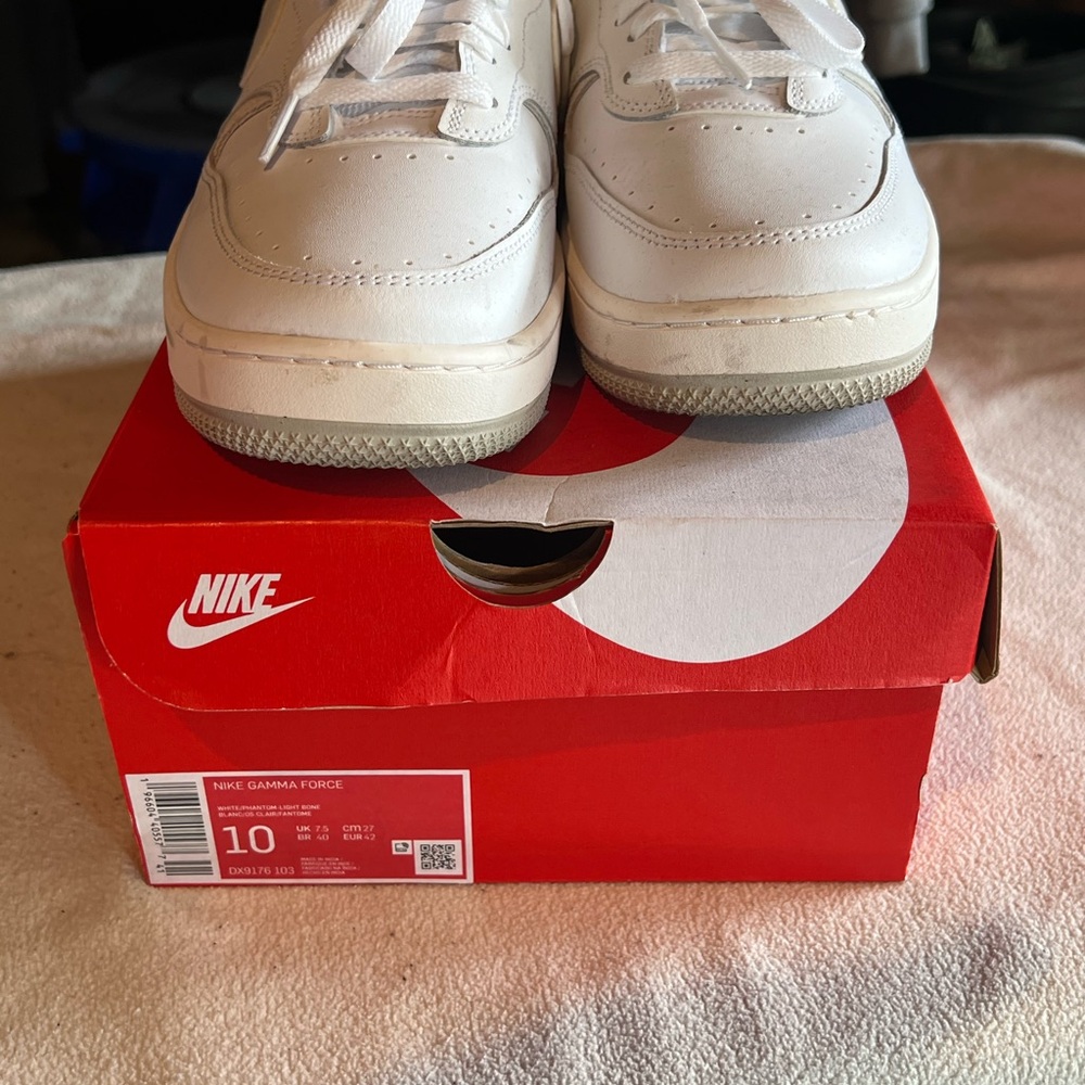 Nike Gamma Force White Sneakers